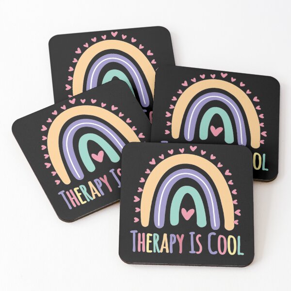 Item preview, Therapy Is Cool Self Care Mental Health Awareness Gift designed and sold by Sashakis.
