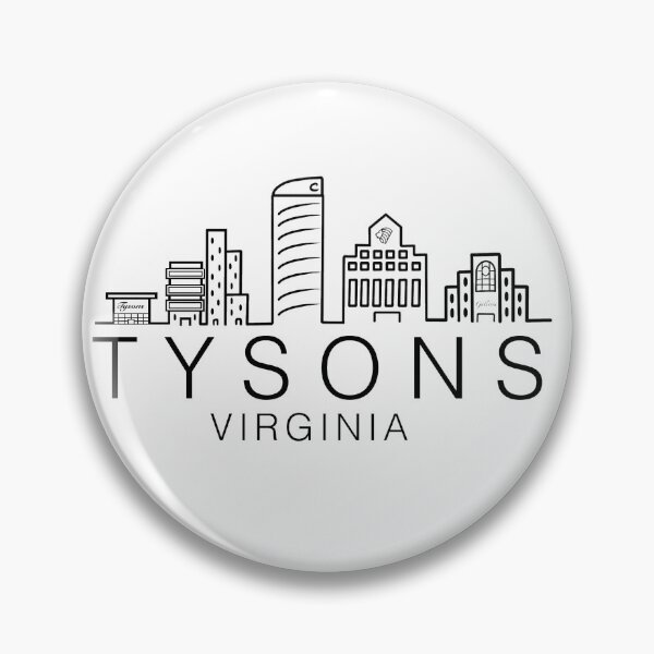 Item preview, Tysons Skyline designed and sold by hillsnow.