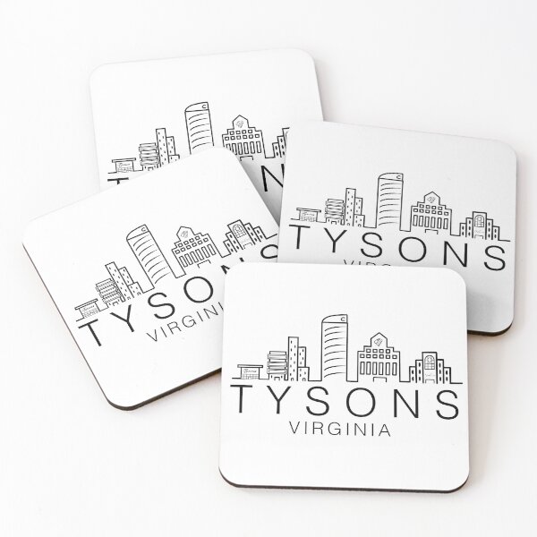 Item preview, Tysons Skyline designed and sold by hillsnow.