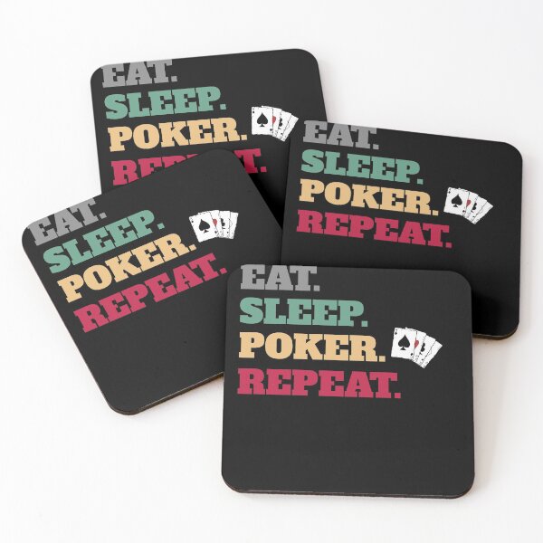 Item preview, Eat Sleep Poker Game Repeat designed and sold by Salvadax.