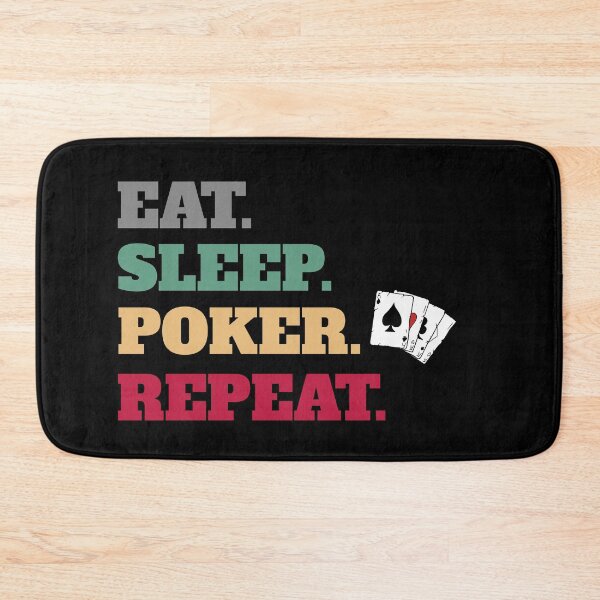 Artikelvorschau, Eat Sleep Poker Game Repeat entworfen und verkauft von Salvadax.