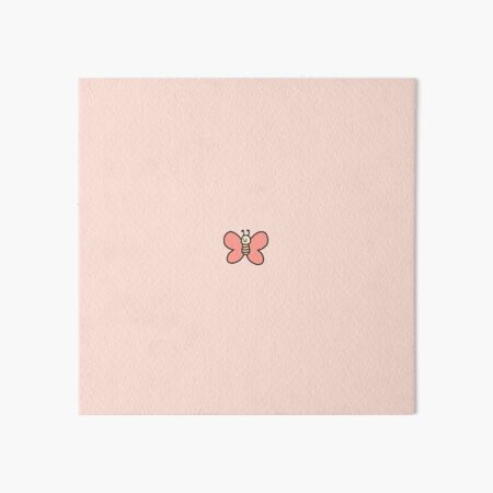 Tiny Butterfly - Original Hand Drawn Miniature Art Board Print