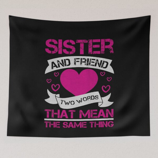 Item preview, Sister and friend Siblings Gift designed and sold by dm4design.