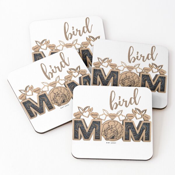 Item preview, Bird Mom's EST.2021 Shit List - Mom shirt, mom life, Mommin, Mother Hustler, Funny Mom shirt, Mom gift, Mothers Day Gift. designed and sold by chanat3659.