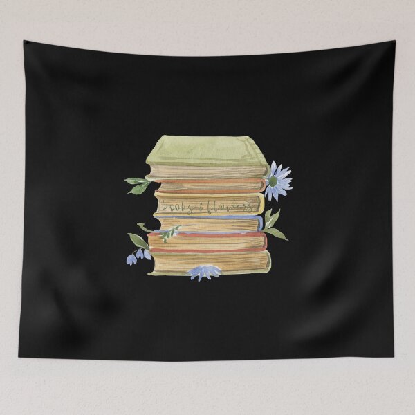 Item preview, BOOKS AND FLOWERS designed and sold by eness-BK.