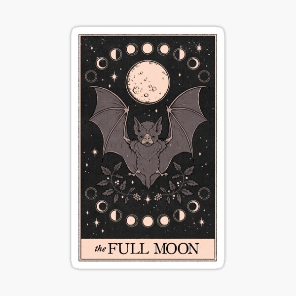 Full Moon Spinning Sticker for iOS & Android