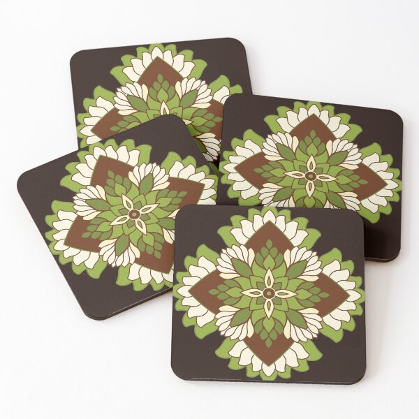 Item preview, White Lily Lotus Mandala designed and sold by Siren-Cedes.
