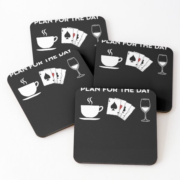 Artikelvorschau, Lustiger Kaffee Poker und Wein entworfen und verkauft von Salvadax.