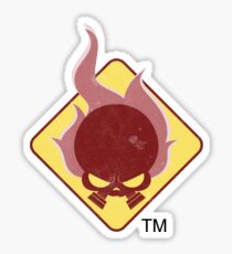 Fire Hazard Entertainment Logo Sticker