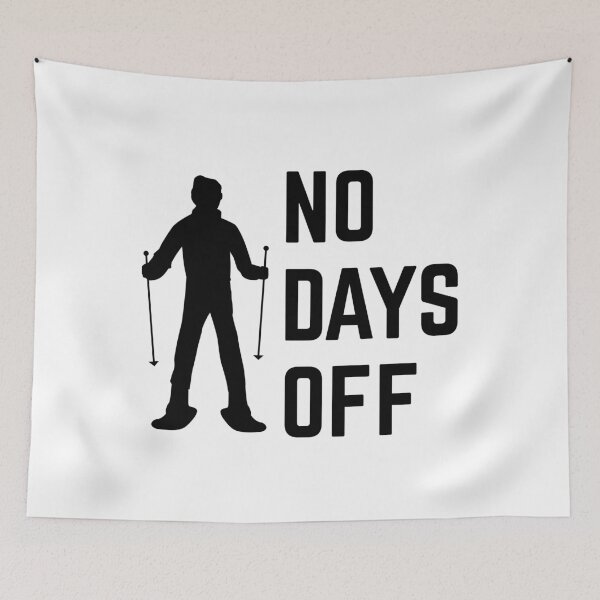 Item preview, Skiing: No Days Off designed and sold by TheGreenGoat.