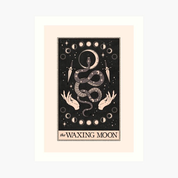 The Waxing Moon Art Print