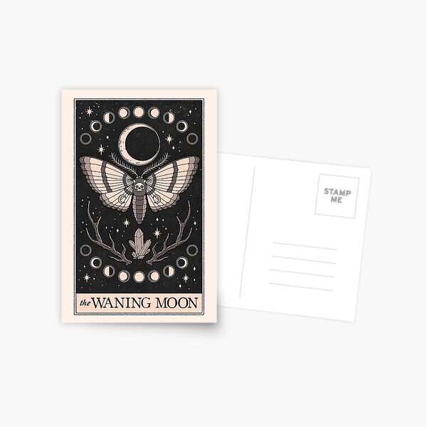 The Waning Moon Postcard