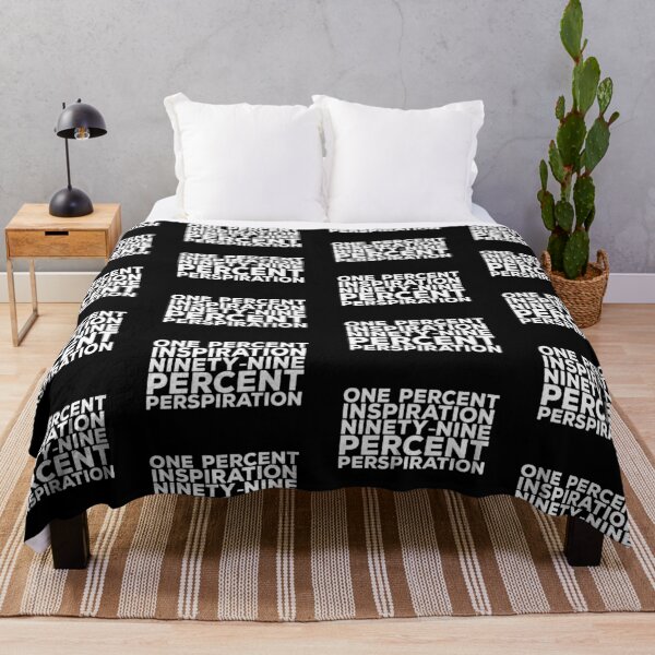 Item preview, One Percent Inspiration Ninety Nine Percent Perspiration designed and sold by AritraSur.