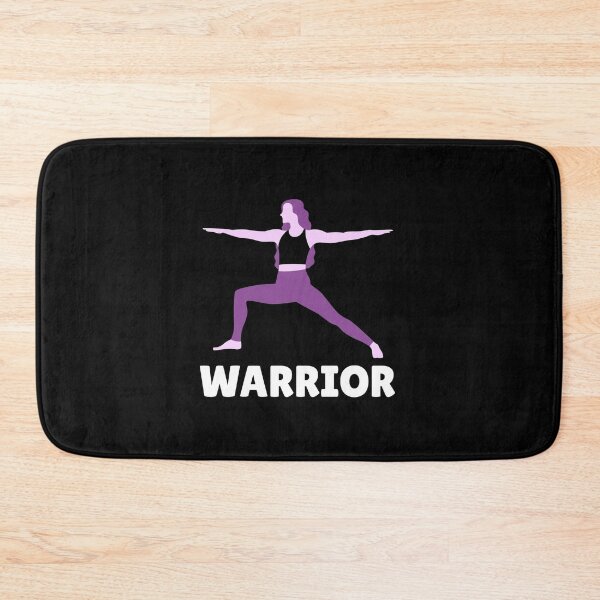 Item preview, WARRIOR - woman doing yoga pose warrior 2 designed and sold by GLwithUs.