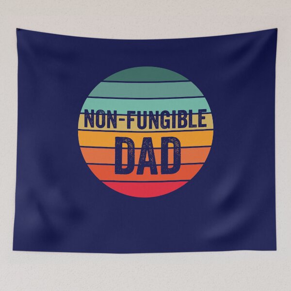 Item preview, NFT Non-Fungible Dad Father's Day Blockchain Cryptocurrency designed and sold by gkao.