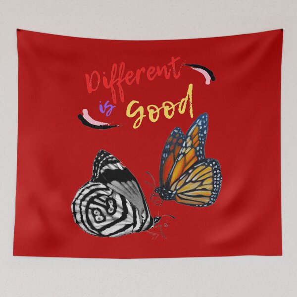 Item preview, Different is good  designed and sold by Butterfly1974.