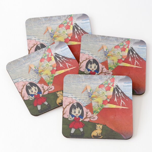 Item preview, Mount Fuji in spring kawaii girl designed and sold by CuisineCat.