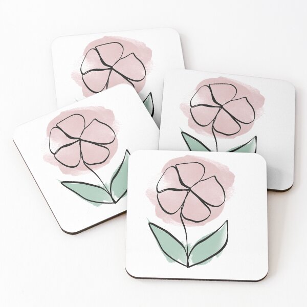 Item preview, One line art flower  designed and sold by SJAPhoto.