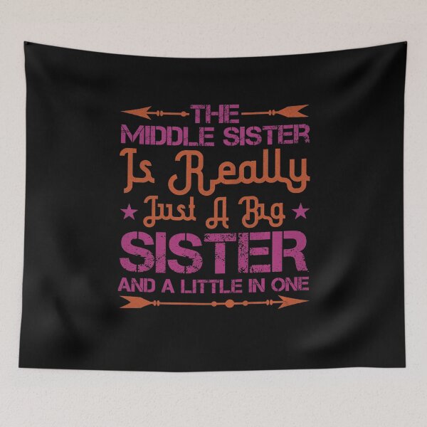 Item preview, The Middle Sister is really just a Big Sister and a little in one designed and sold by dm4design.