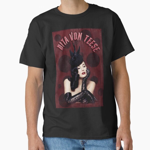 Item preview, Red & Black Dita Von Teese Dot Texture Design designed and sold by goon-squad.