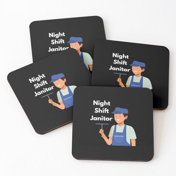 Item preview, Night Shift Janitor designed and sold by chulitad.