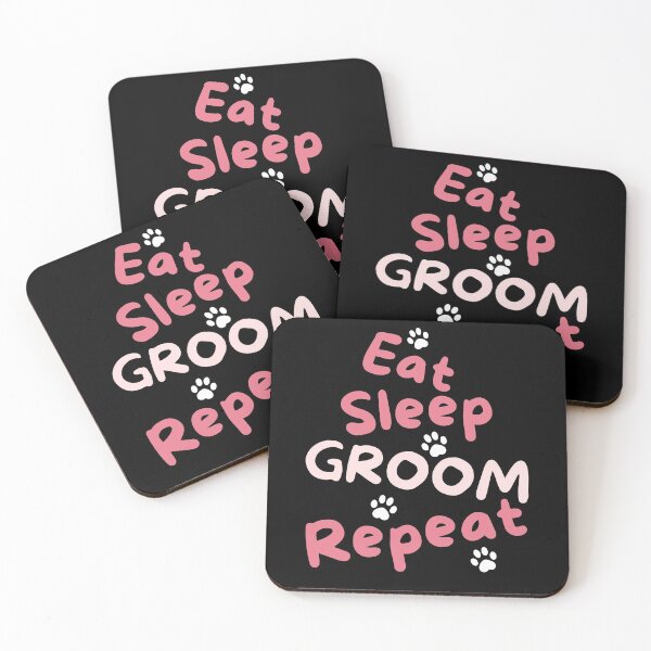 Item preview,  eat sleep groom repeat designed and sold by Stewby.