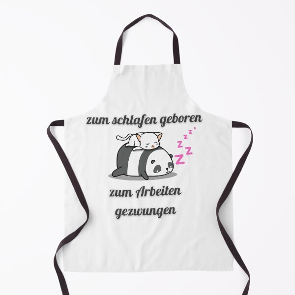 Item preview, Zum schlafen geboren, zum arbeiten gezwungen Panda designed and sold by Aedrikan.