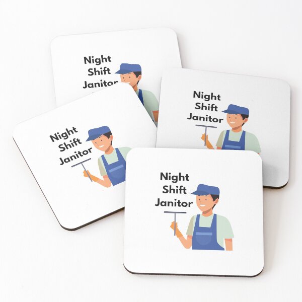 Item preview, Night Shift Janitor designed and sold by chulitad.