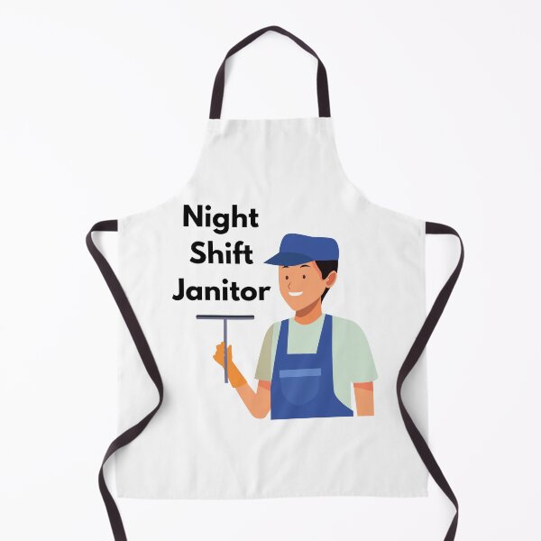 Item preview, Night Shift Janitor designed and sold by chulitad.