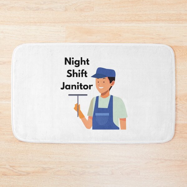 Item preview, Night Shift Janitor designed and sold by chulitad.