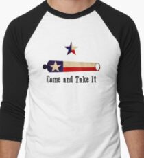 Come and Take it - Texas Flag Men's Baseball Âľ T-Shirt