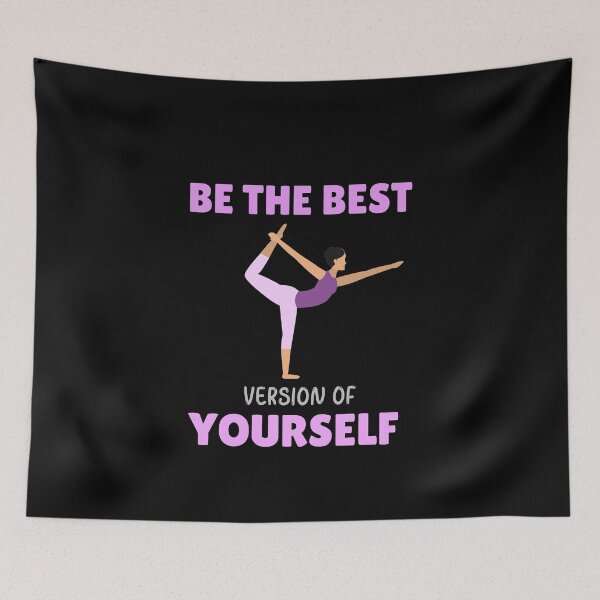Item preview, Best Version Of Yourself - Woman Doing Yoga designed and sold by GLwithUs.