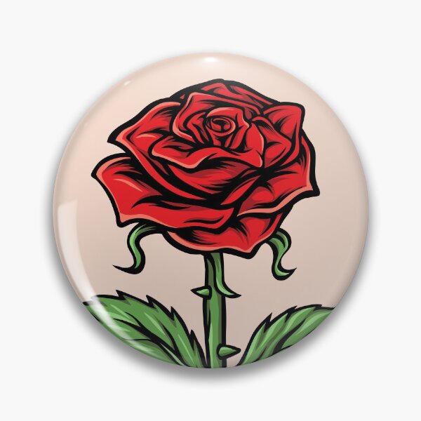 Item preview, Colorful Rose Illustration designed and sold by SLAG-Creative.