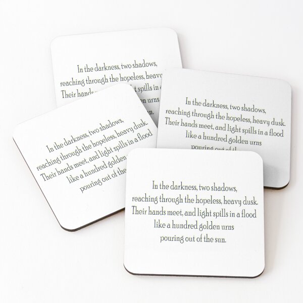 Item preview, Golden Urns TSOA Quote #2 designed and sold by LunaStickerCo.