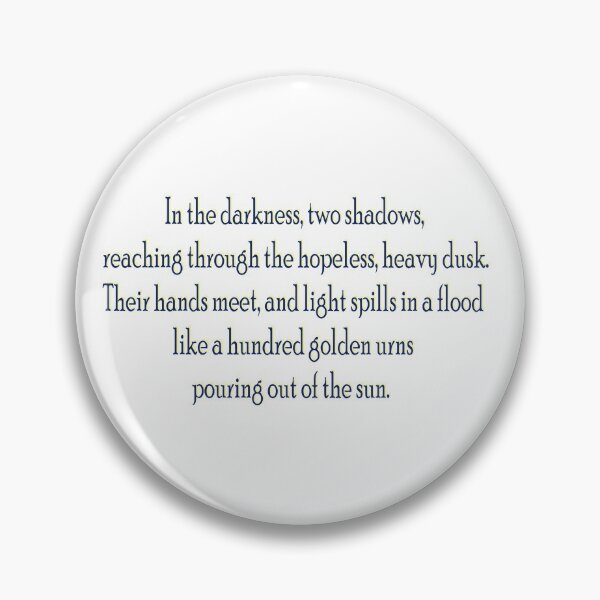 Item preview, Golden Urns TSOA Quote #2 designed and sold by LunaStickerCo.