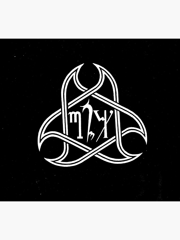 Thumbnail 3 of 3, Sticker, Requiem in White Logo 1980's/1990's designed and sold by GhostHammerCafe.