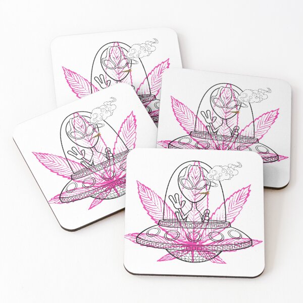 Item preview, ALIEN Stoner. Smart Successful Stoner. Spiritual Weed  designed and sold by AlfaEcho.