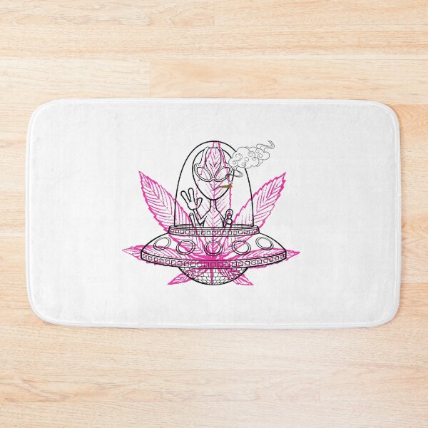 Item preview, ALIEN Stoner. Smart Successful Stoner. Spiritual Weed  designed and sold by AlfaEcho.