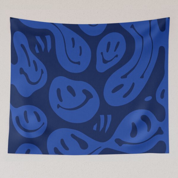 Item preview, Cool Blue Melted Happiness designed and sold by STUDIO MORE Los Angeles.
