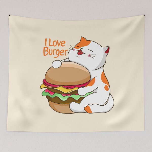 Item preview, I Love Burger designed and sold by Kimprut.