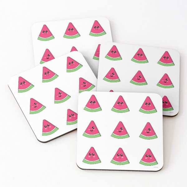 Item preview, Watermelon Slices Kawaii designed and sold by introelegrfx.