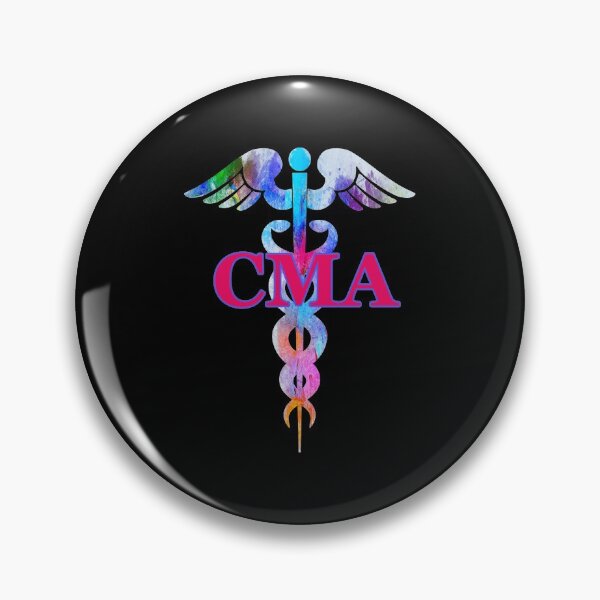 Item preview, CMA Certified Medical Assistant Caduceus designed and sold by Sashakis.