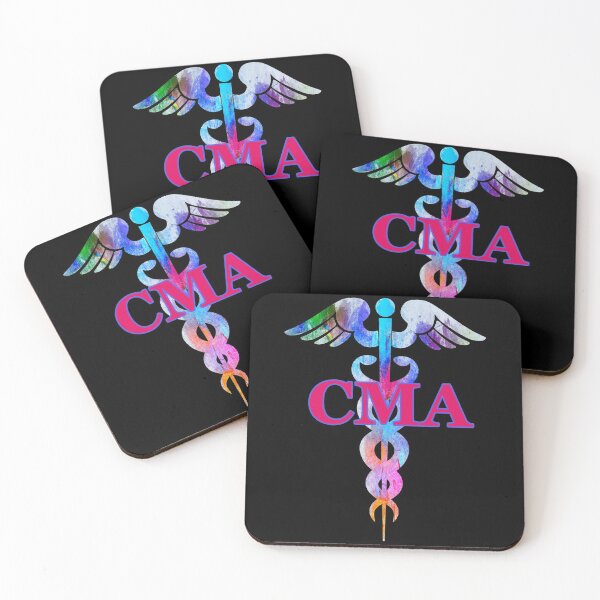 Item preview, CMA Certified Medical Assistant Caduceus designed and sold by Sashakis.