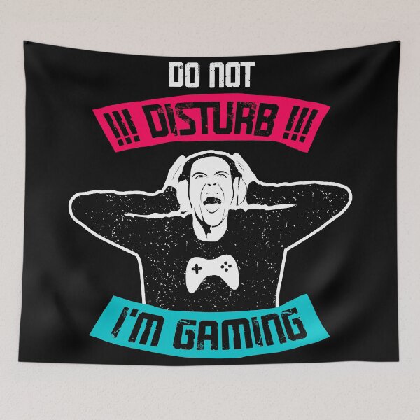 Item preview, do not disturb I'm gaming  designed and sold by TTOLEDO10K.