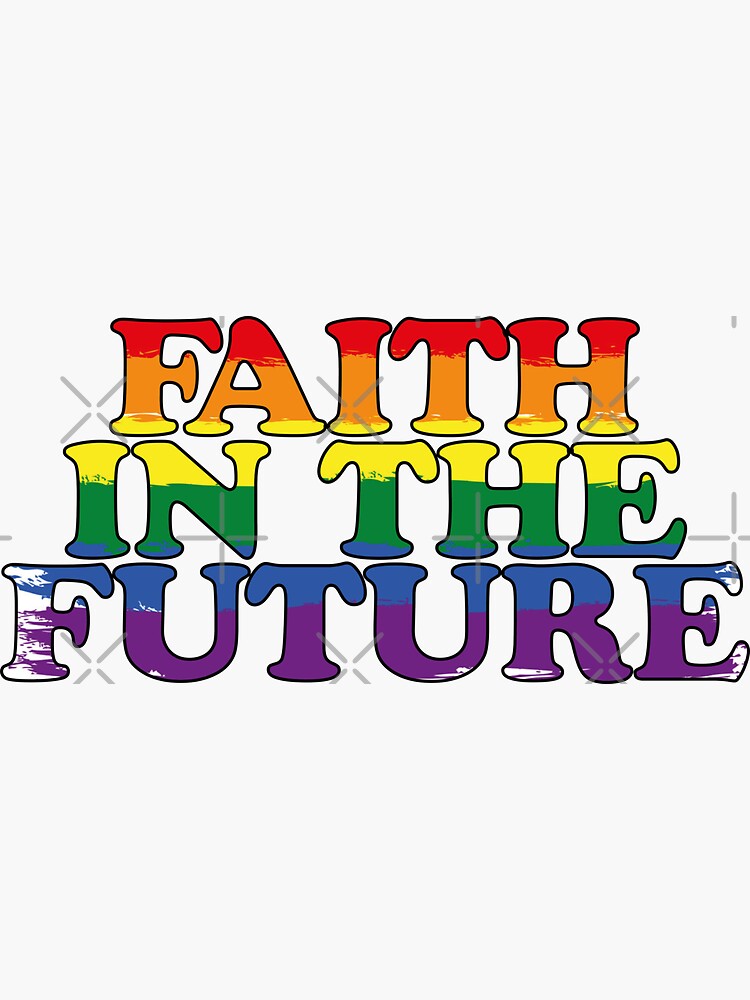 FAITH IN THE FUTURE-louis tomlinson album cover  Sticker for Sale by  eggsforeggs