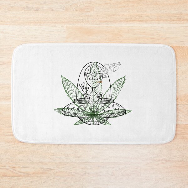 Item preview, ALIEN Stoner. Smart Successful Stoner. Spiritual Weed  designed and sold by AlfaEcho.