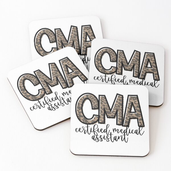 Item preview, CMA Certified Medical Assistant Cute Nurse Gift designed and sold by Sashakis.