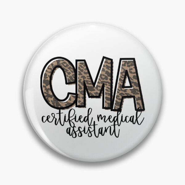 Item preview, CMA Certified Medical Assistant Cute Nurse Gift designed and sold by Sashakis.