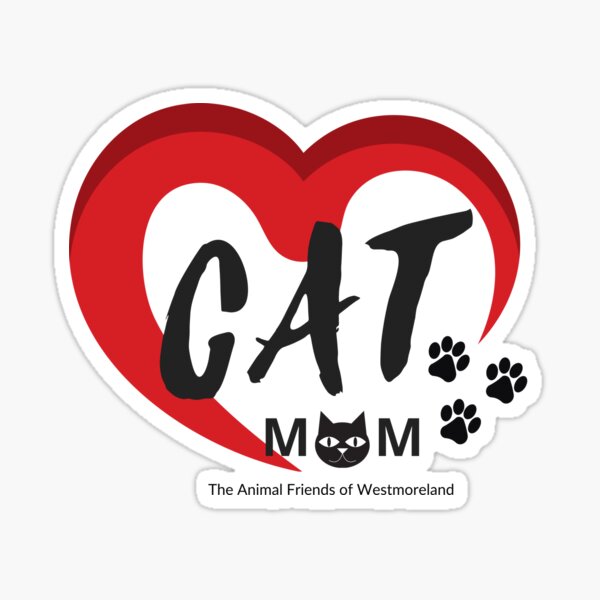 Cat Mom Sticker
