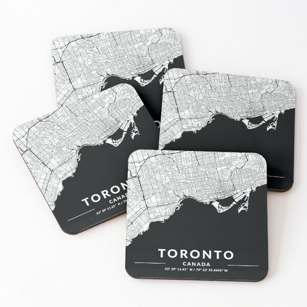 Item preview, Toronto city map designed and sold by Jeanredhood.